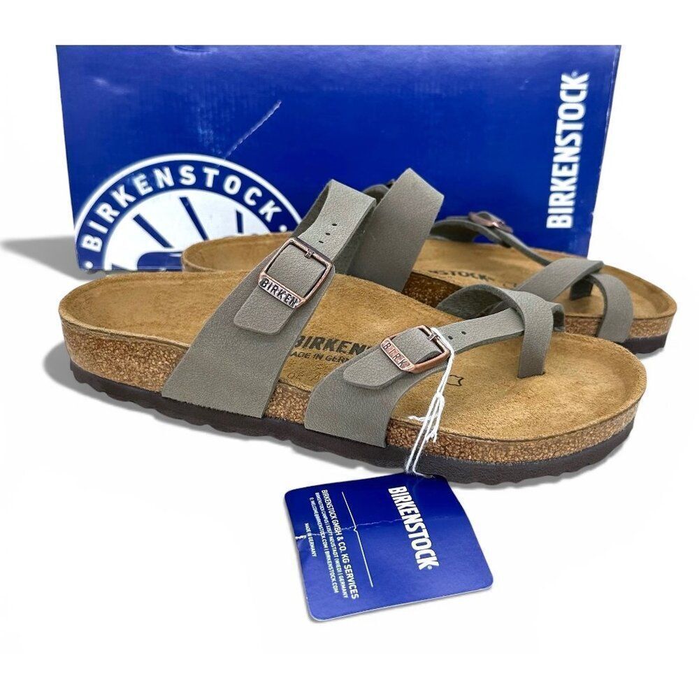 Birkenstock Mayari Stone Toe Loop Sandals Women’s EU 37 US 6–6.5